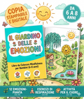 Il Giardino della Mindfulness – Libro da Colorare per Bambini (6-8 anni)